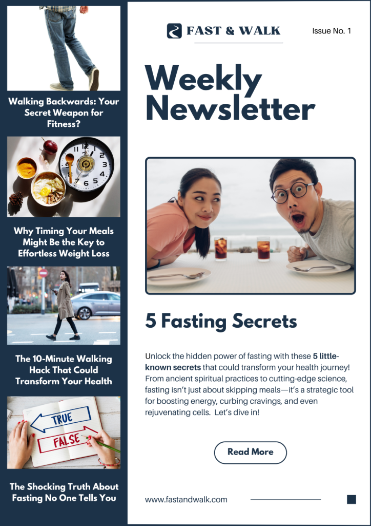 Fast & Walk Newsletter