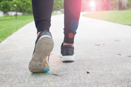 Walking good during fasting
